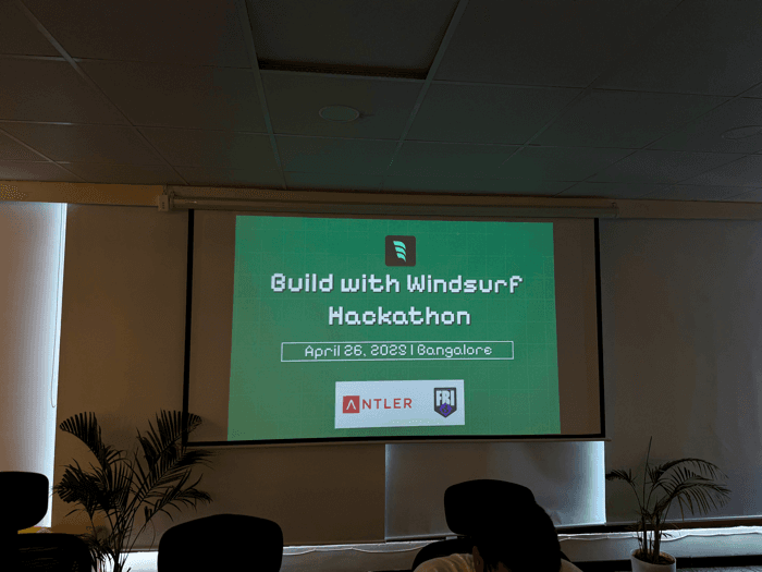 Windsurf Speed Build Event at Antler Residency